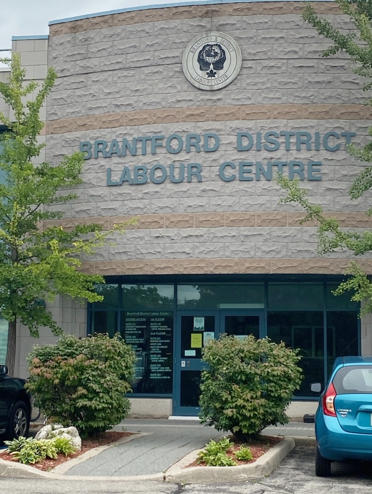 Photo of Brantford District Labour Council building